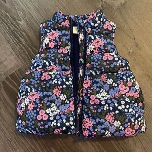 Crazy 8 blue and pink vest